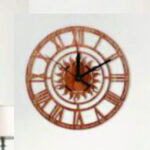 Modern Roman Sun Wall Clock WC114