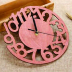 Modern Cut Dial Wall Clock WC116