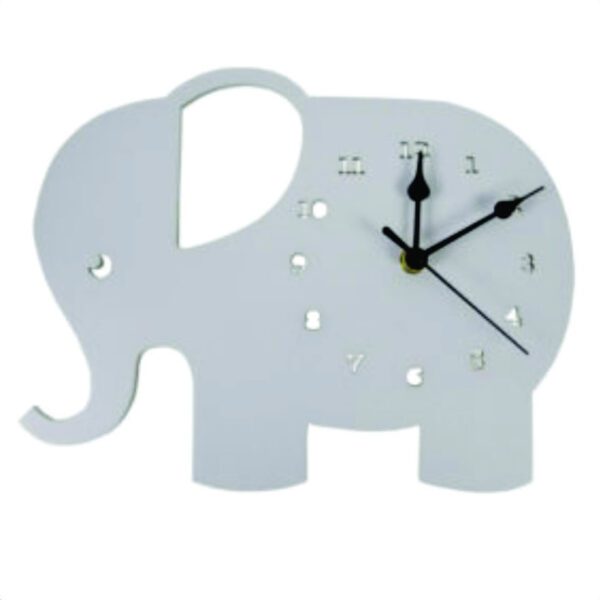 Elephant Design Wooden wall clock WC122