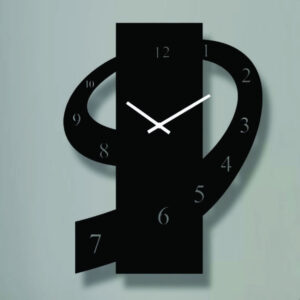 Modern Wooden 9 Wall Clock WC136