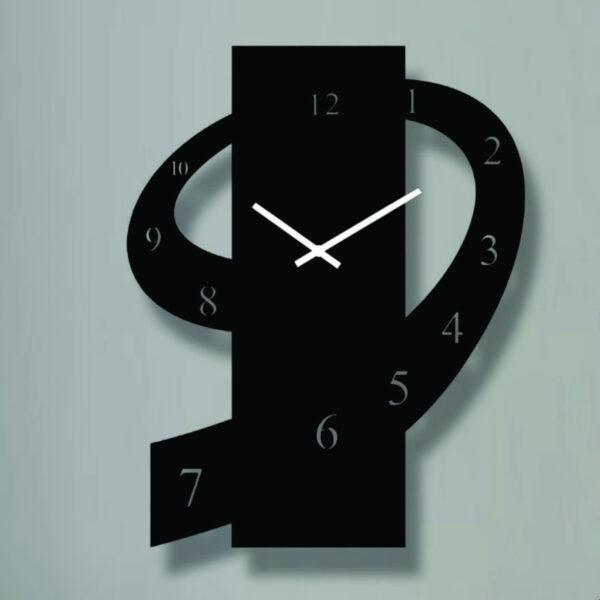 Modern Wooden 9 Wall Clock WC136