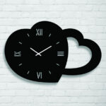 Modern Heart Wall Clock WC139